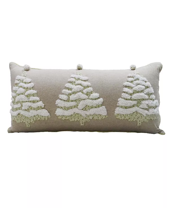 Vibhsa Christmas Tree Pillow for Holidays， 30