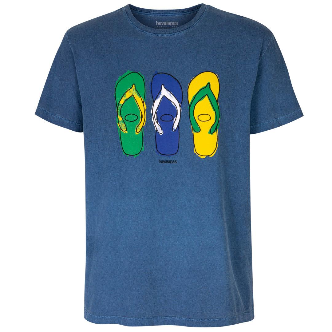 Camiseta Havaianas Masculina Brasil Pop
