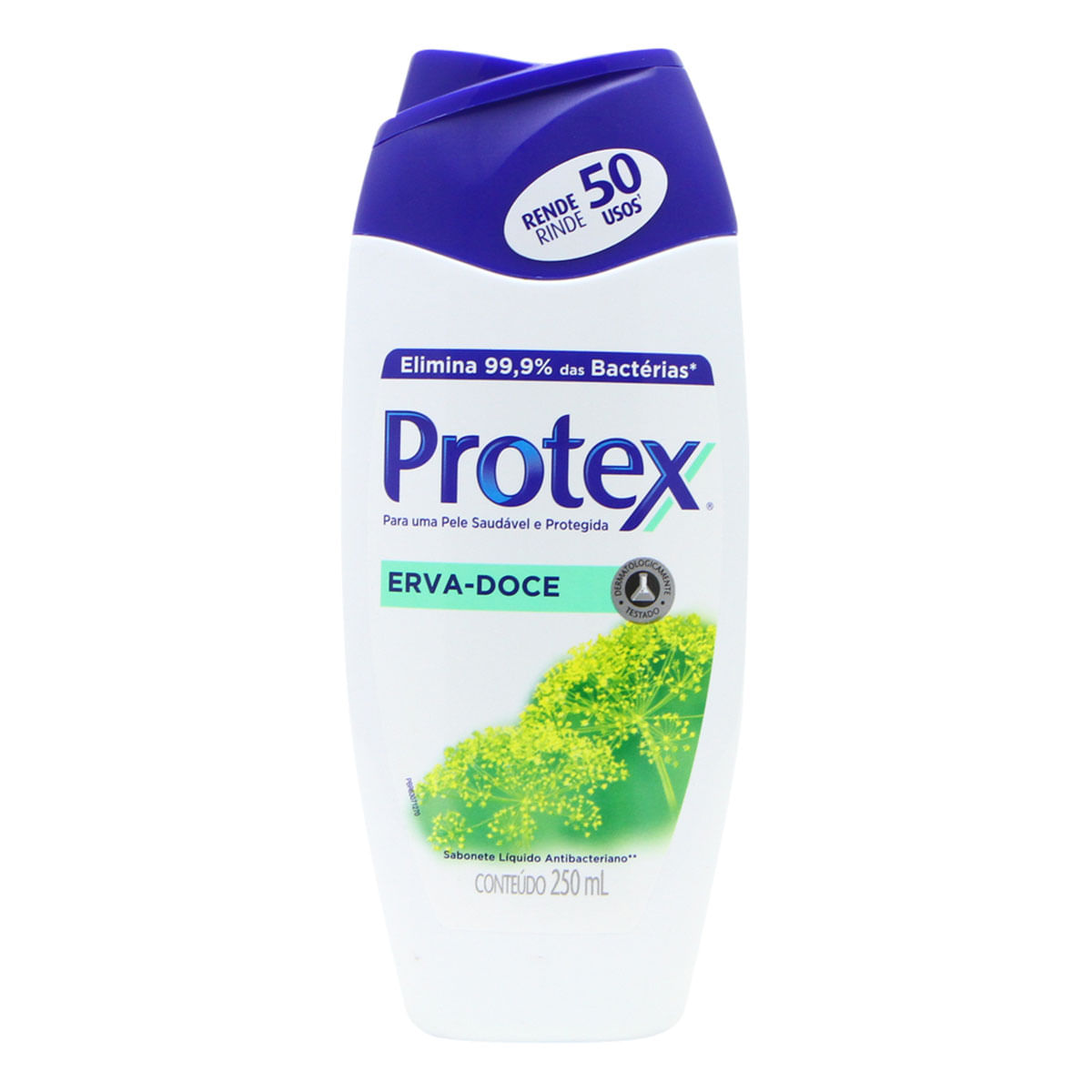 Sabonete Liquido Antibacteriano para Corpo Protex Erva Doce 250ml Sabonete Liquido para Corpo