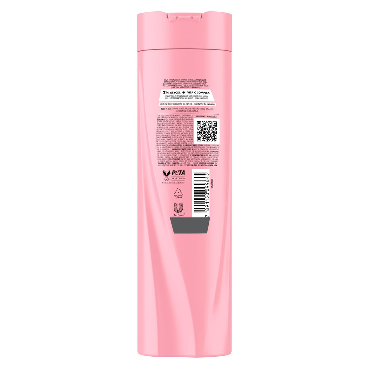 Shampoo Seda Luminous UV 300ml