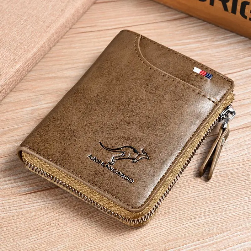 🔥 BIG SALE - 49% OFF 🔥🔥Men Wallet Zipper Genuine Leather Purs