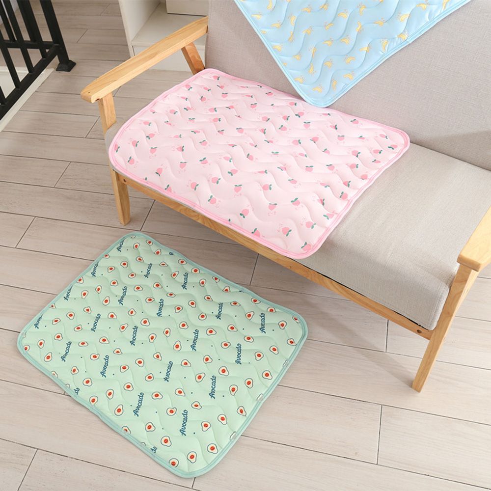 Summer Cooling For Small Meduim Large Dogs Cat Kennel Dog Bed Matress Pet Supplies Cat Seat Cushion Dog Cooling Mat Pet Pad PINK M
