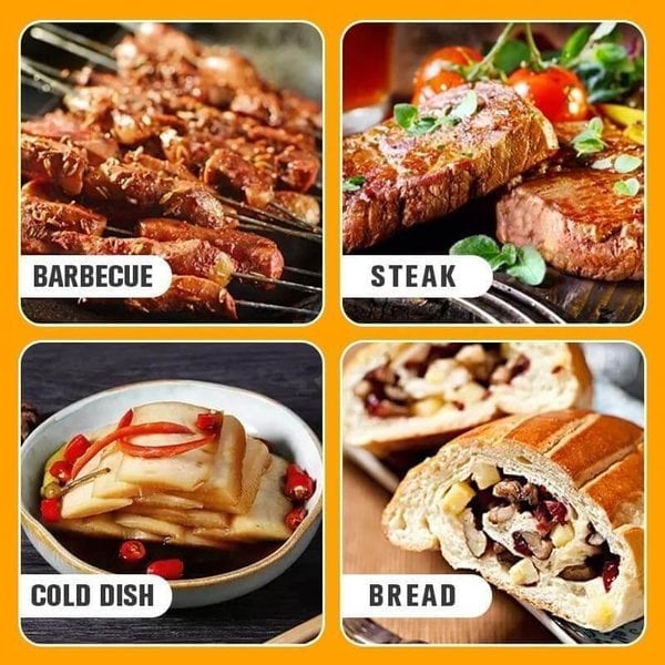 🔥Summer Hot Sales- 48% OFF 🔥-Kitchen Essentials - Stainless Steel Barbecue Clamp