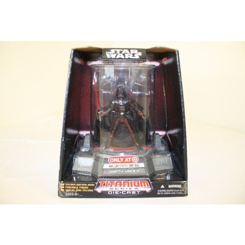Star Wars - Micro Machines Titanium Die-Cast Figure - DARTH VADER (Mustafar) *Target Exclusive*
