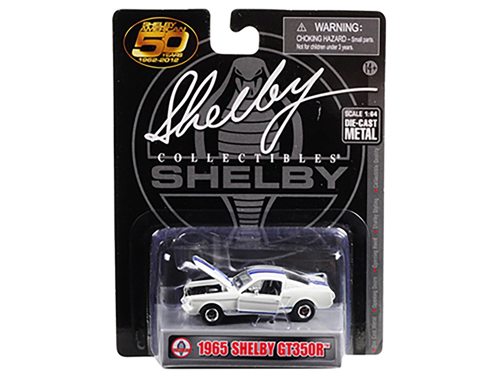 Carroll Shelby 50th Anniversary 3 piece Set 1/64 Diecast Model Cars by Shelby Collectibles