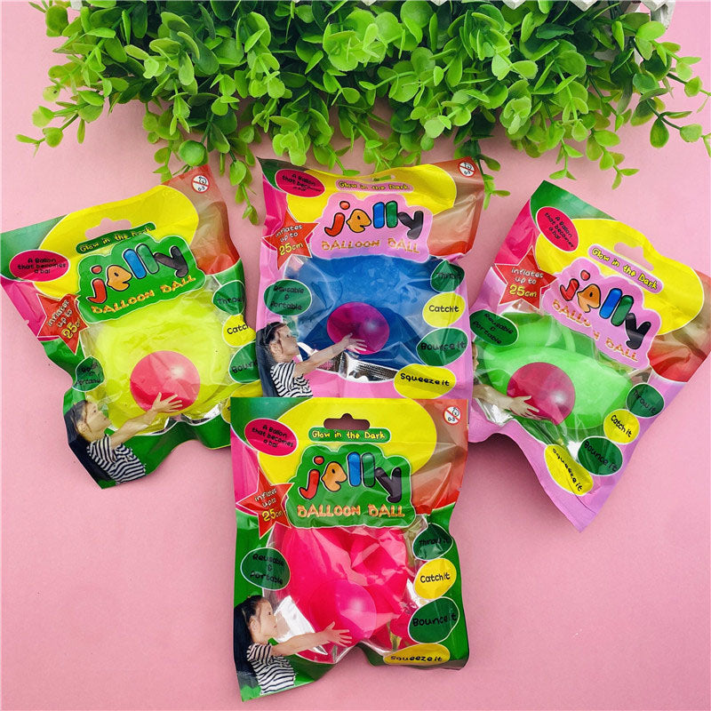 JETTINGBUY 40/120cm Inflatable Wubble Bubble Ball Balloon Stretch Outdoor Beach Kids Toy