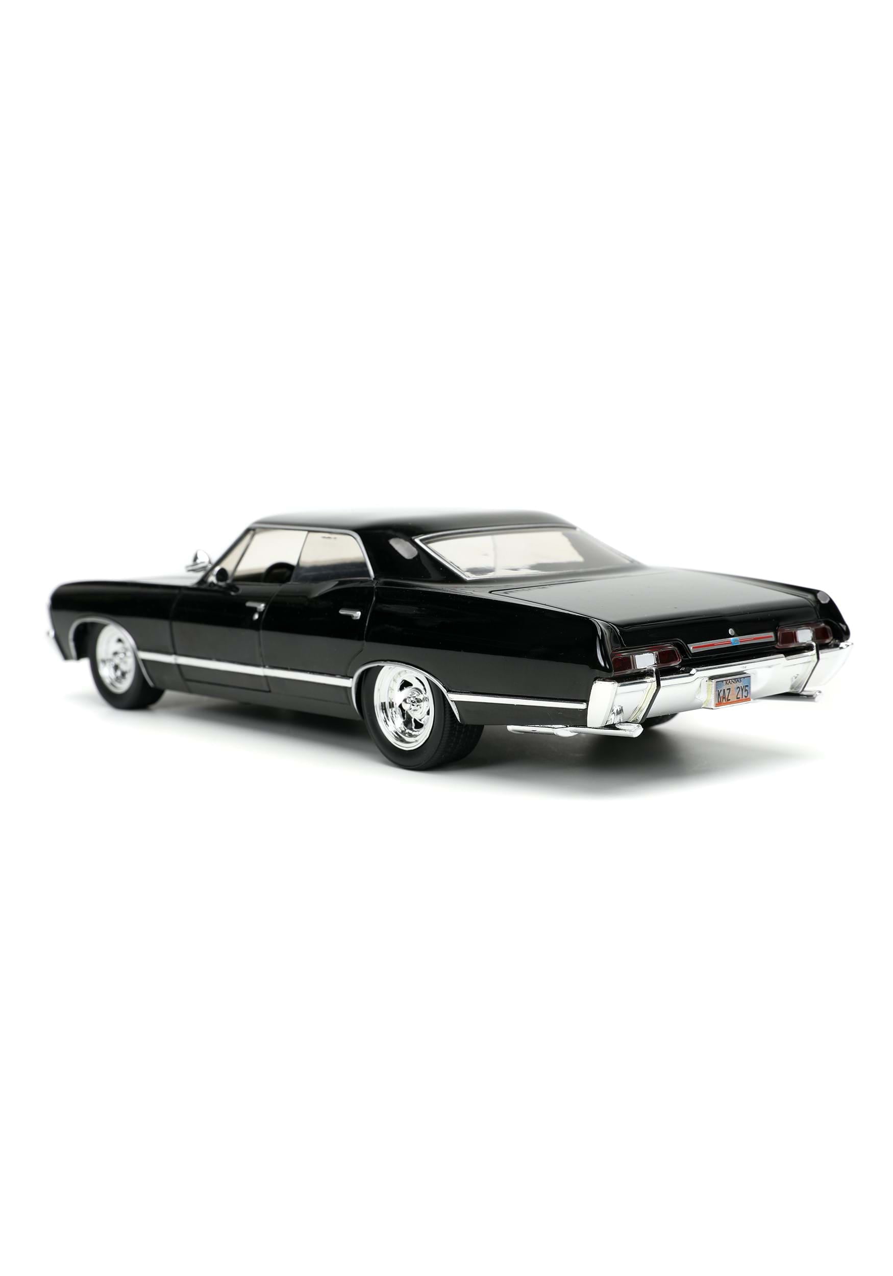 1:24 Hollywood Rides Chevy Impala With Supernatural Dean Winchester Figure