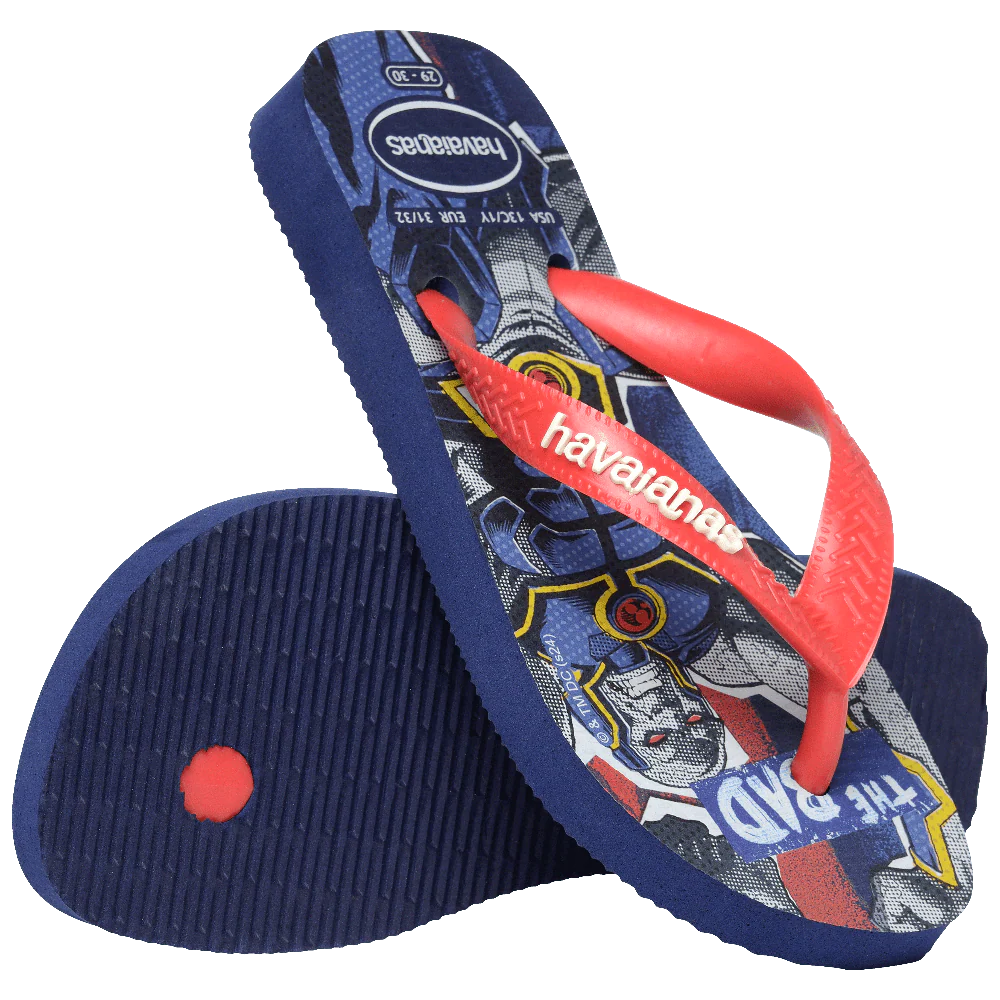 Chinelo Havaianas Infantil Top Heróis DC Super-Homem