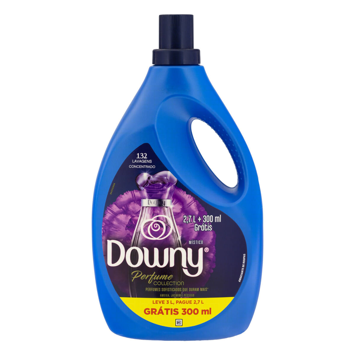 Amaciante de Roupa Downy Concentrado Mistico Perfume Collection Galao Leve 3 L Pague  2,7 L