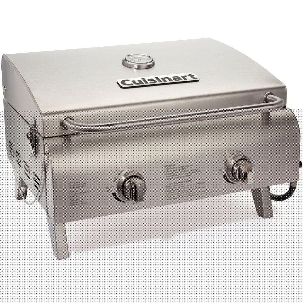 Cuisinart Portable Propane Tabletop Grill in Stainless Steel