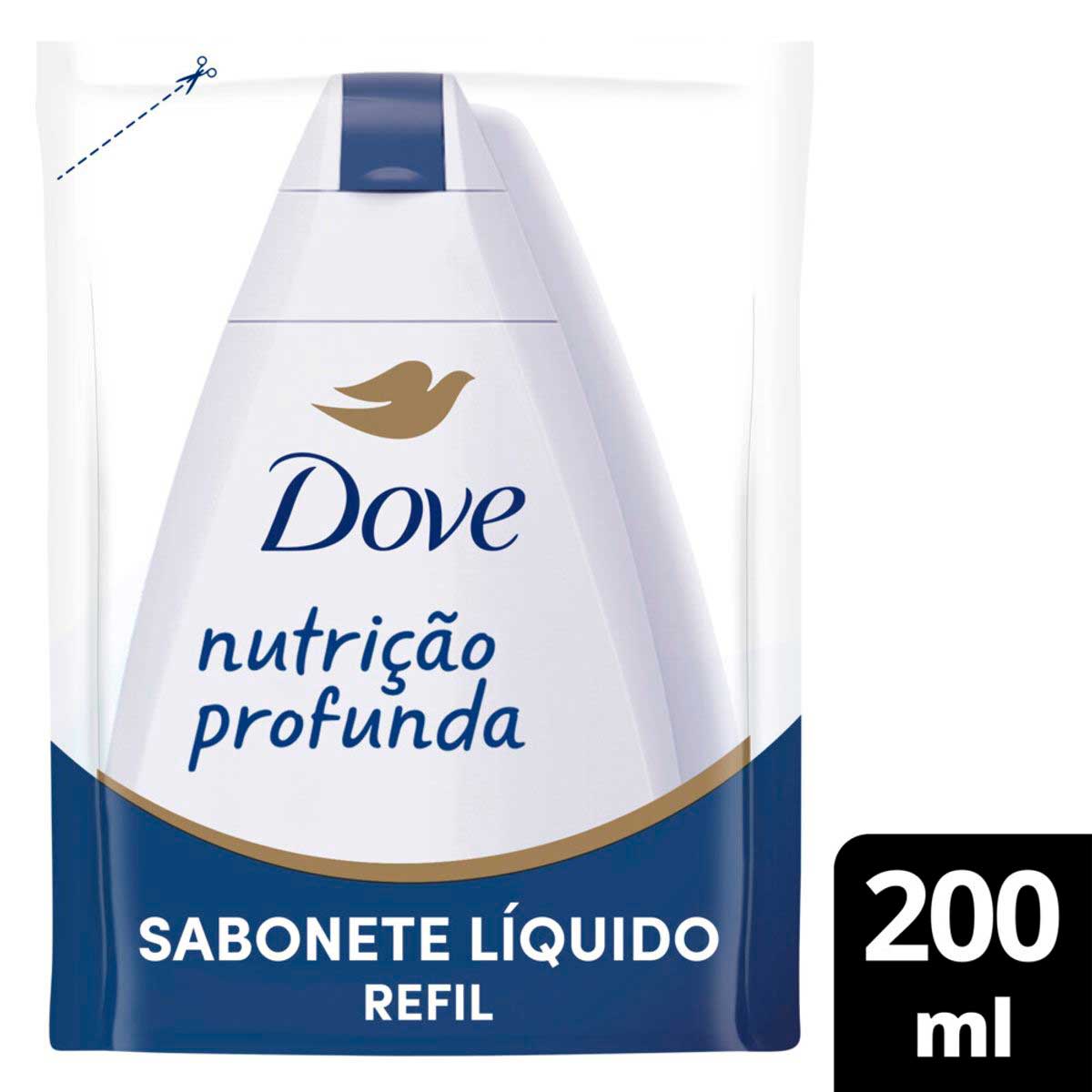 Sabonete Liquido Dove Nutricao Profunda 200ml