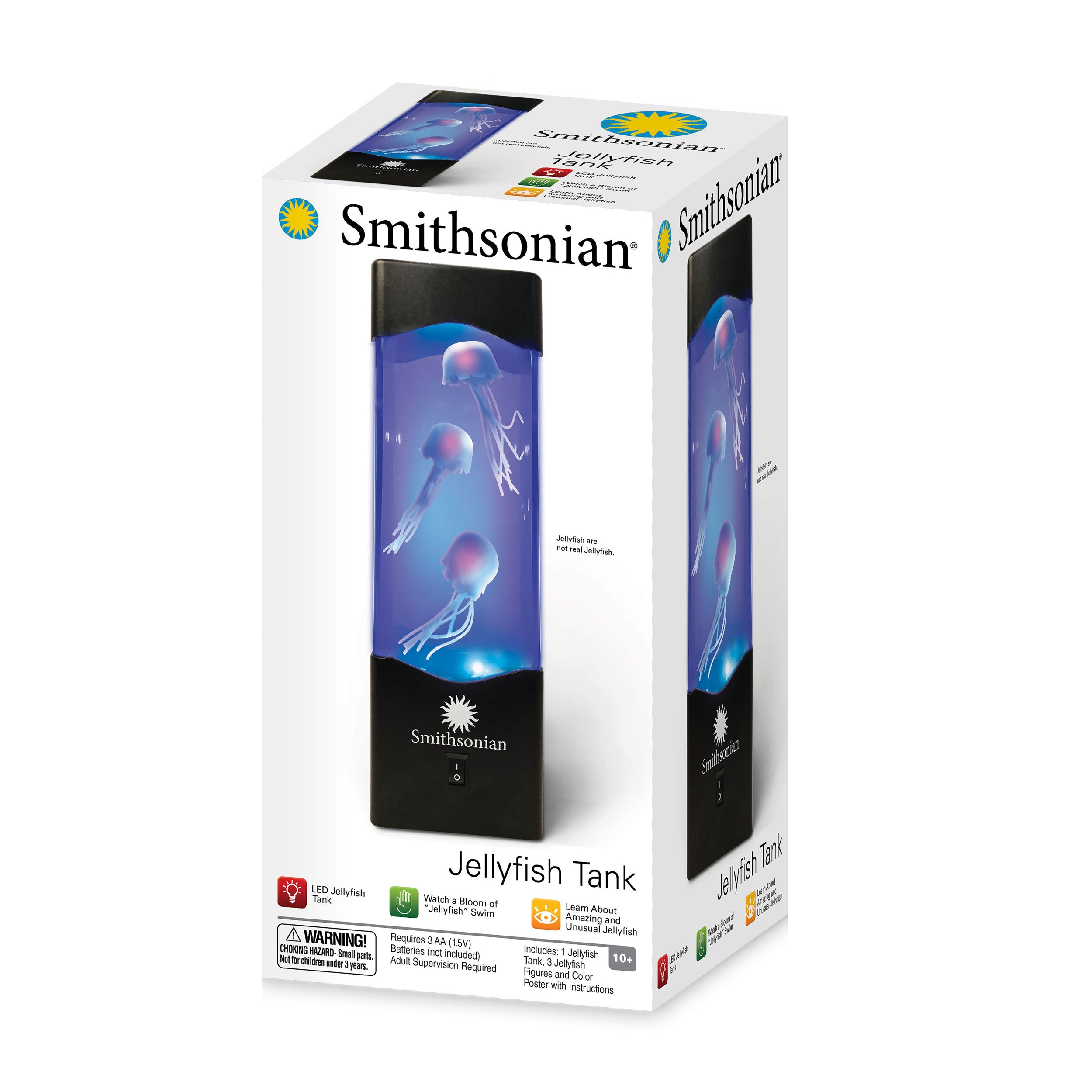 NSI Smithsonian Jellyfish Aquarium - Great STEM Item - Recommended Ages 10 Years and up