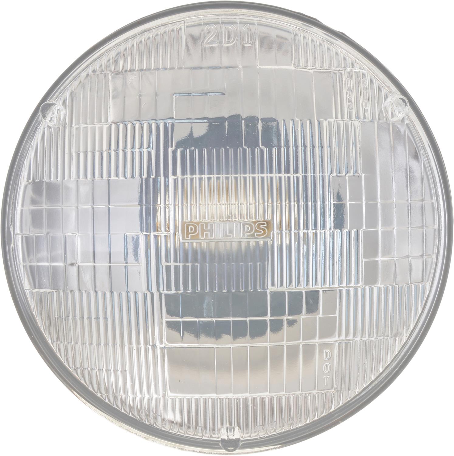 Philips Auto Lighting H6024CVC1 Philips CrystalVision Ultra Sealed Beam Headlights