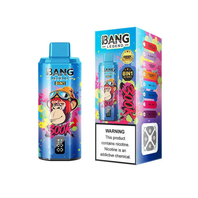 Bang Legend 300000 Puffs 8in1 Disposable Vape
