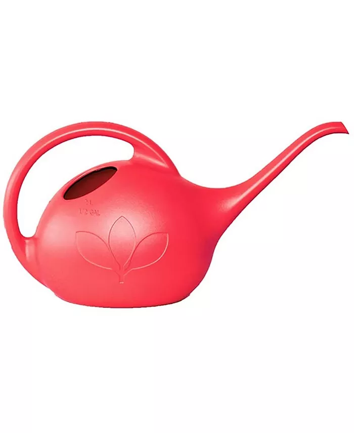 Novelty Indoor Plastic Long Spout Watering Can， Red， 0.5 Gallon