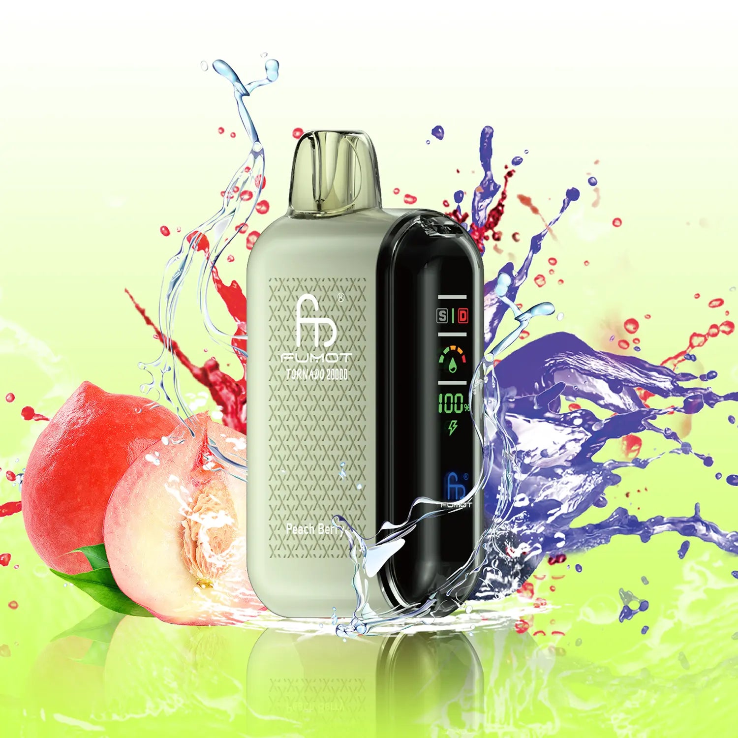 Fumot Tornado Vape 20000 - Peach Berry