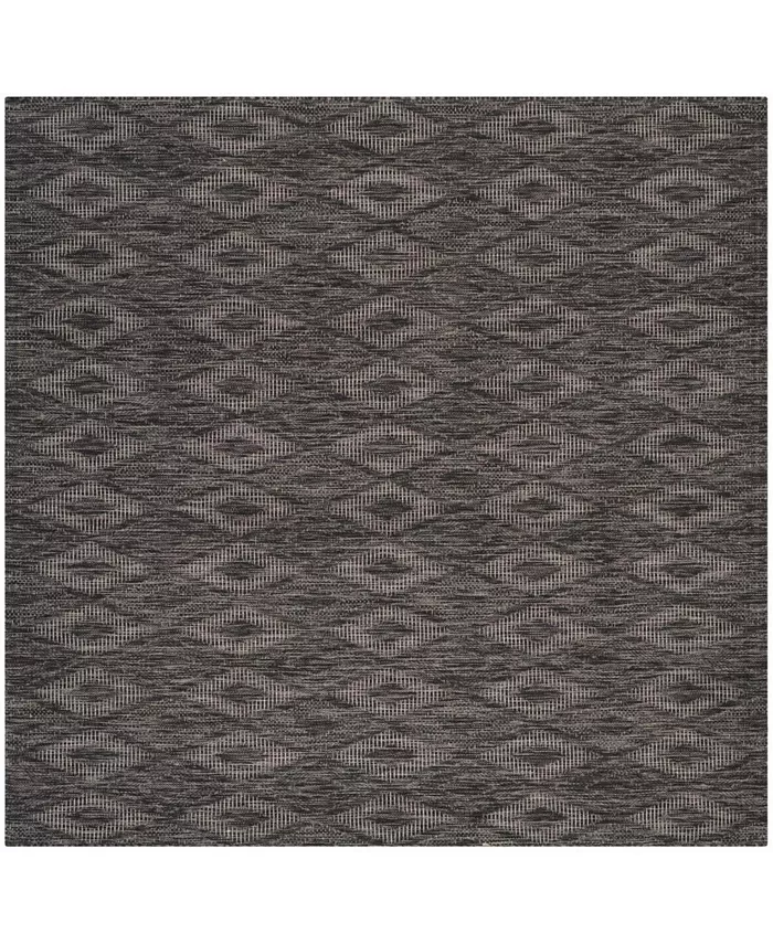 Safavieh Courtyard Black 5'3