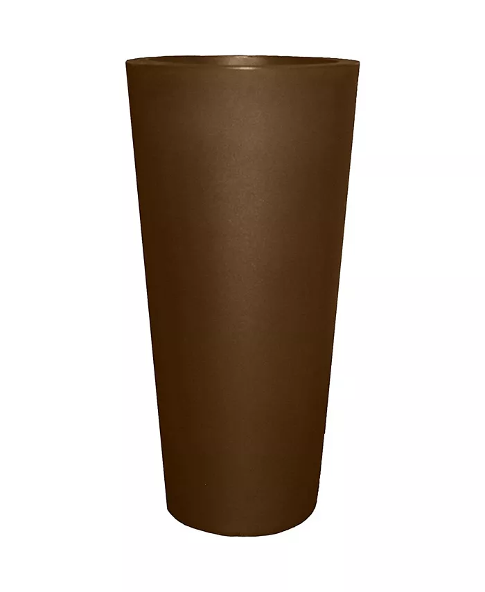 Tusco Products Cosmopolitan Round Garden Planter 10