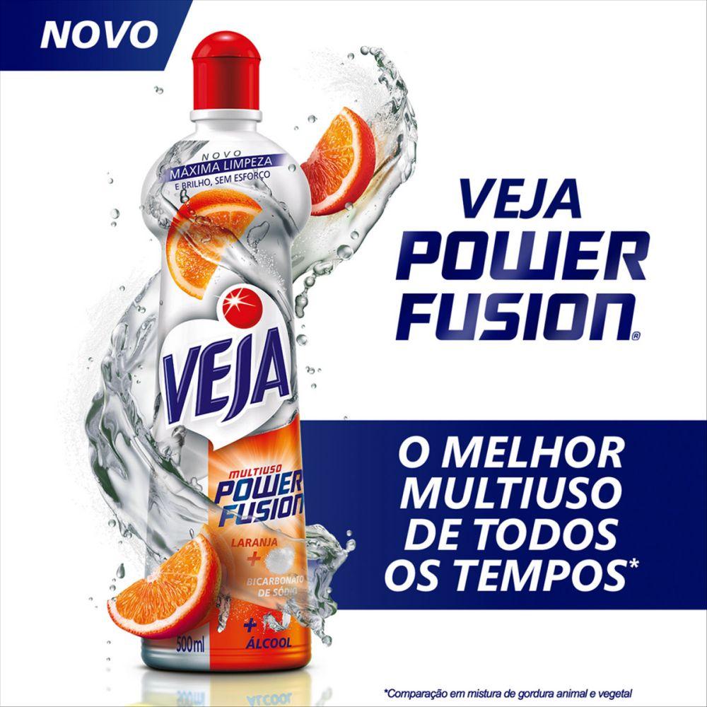 Limpador Multiuso Veja Power Fusion Laranja 500ml
