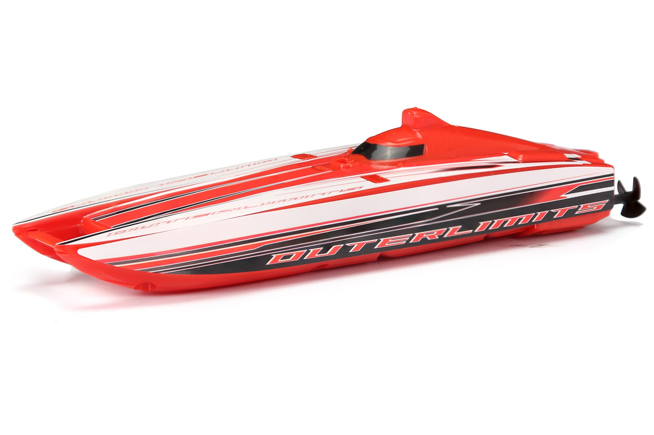 Adventure Force 6 inch Outer Limits Catamaran Battery Radio Control Nano Mini Boat， 6706-3RH