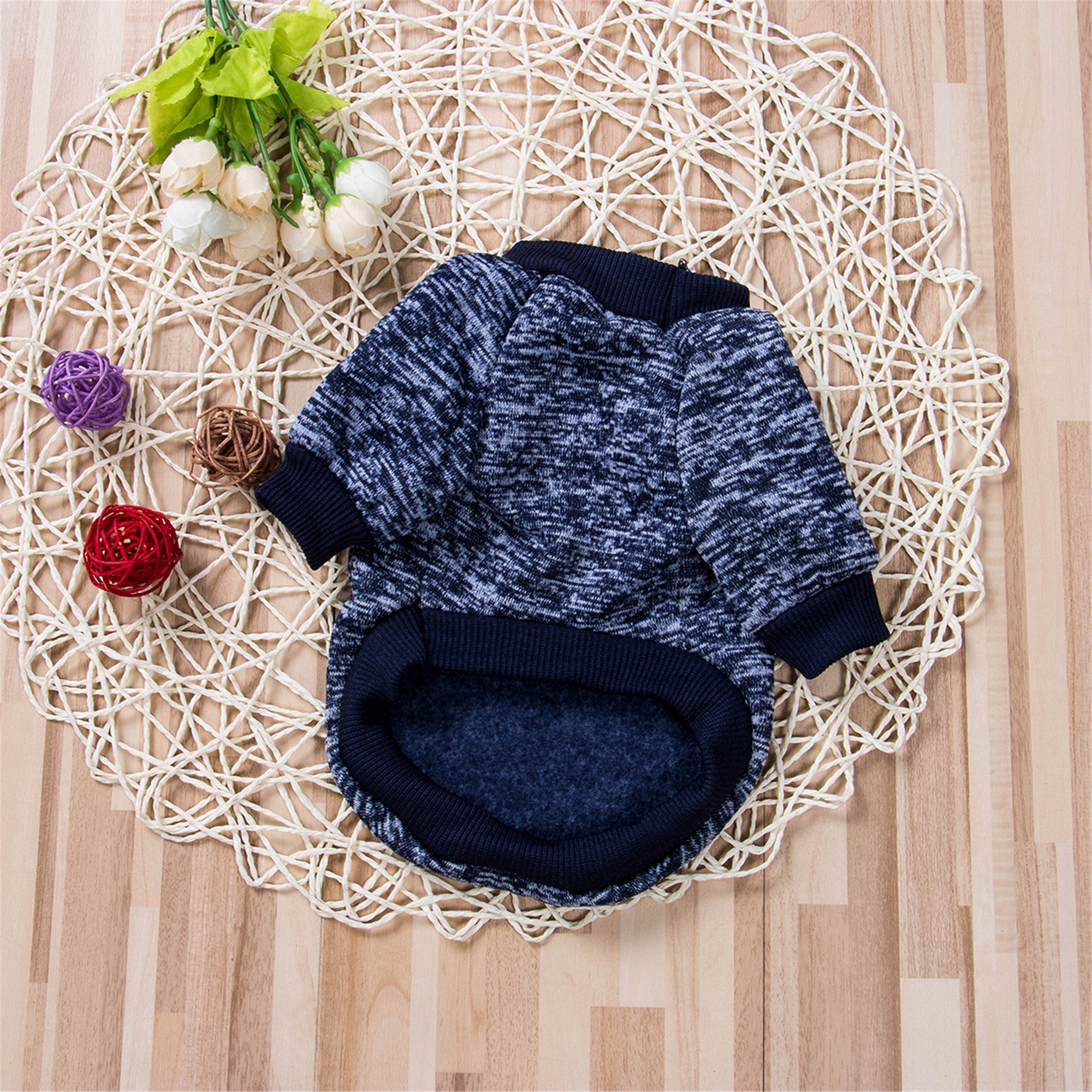 SUNSIOM Small Dog Clothes Pet Cotton Sweater Puppy Warm Apparel Coat