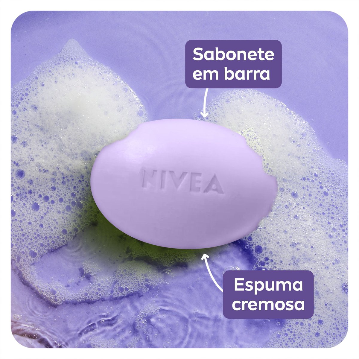 Sabonete em Barra Lavanda & Oleos NIVEA 85g