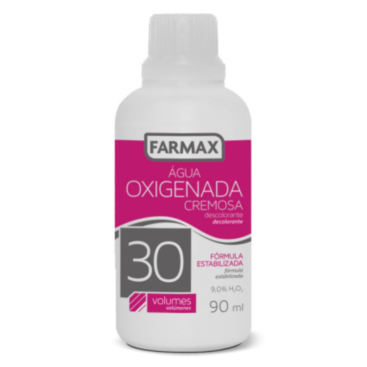 Agua Oxigenada 30vol Farmax 90ml