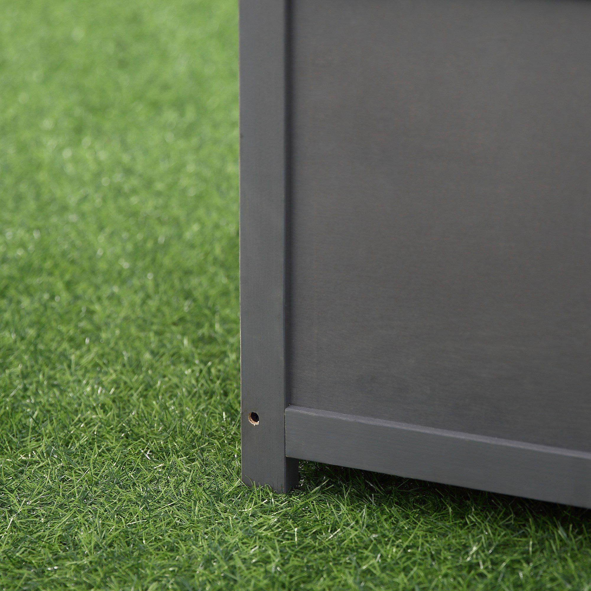 Pawhut Natural Diagonal Dog Cage， Crate for Indoor Use with a Natural Fir Wood Build and Unique Slant Aesthetic Design