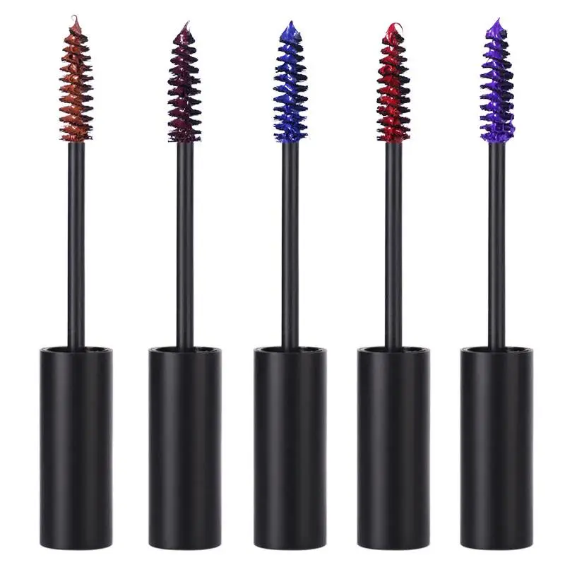 5 Colors Waterproof Colored Mascara