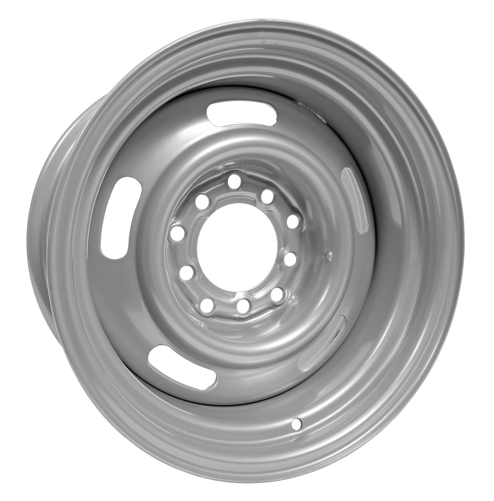 U.S. Wheel 55-7860 U.S. Wheel 55 Series Silver Rallye Wheels