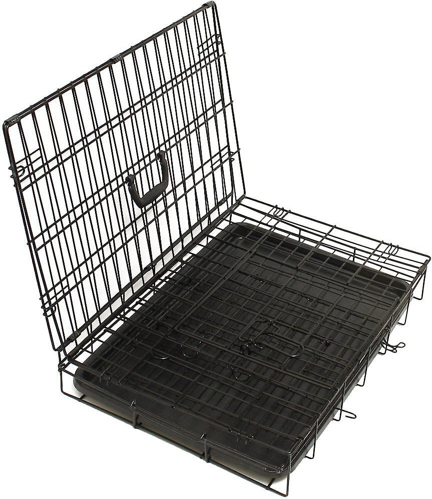 generic Dog Crate with Tray and Double Door (30-inch) (Medium)