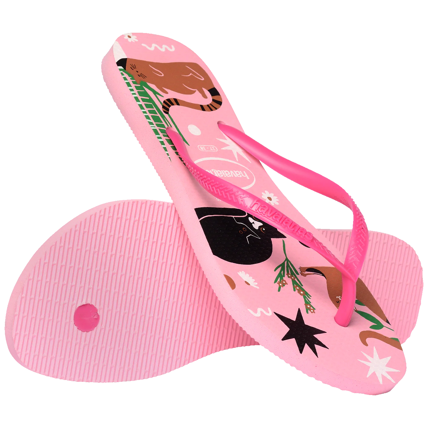 Chinelo Havaianas Slim Pets