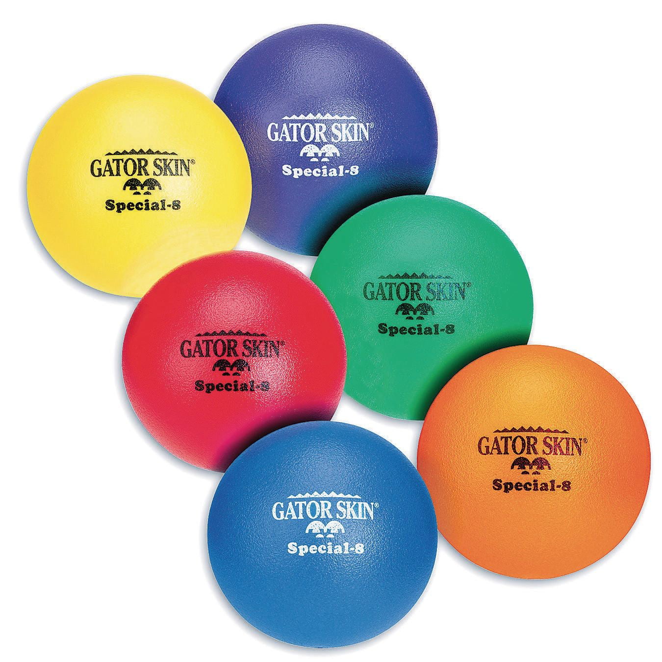 SandS Worldwide Gator Skin Special-8 Foam Balls. 8