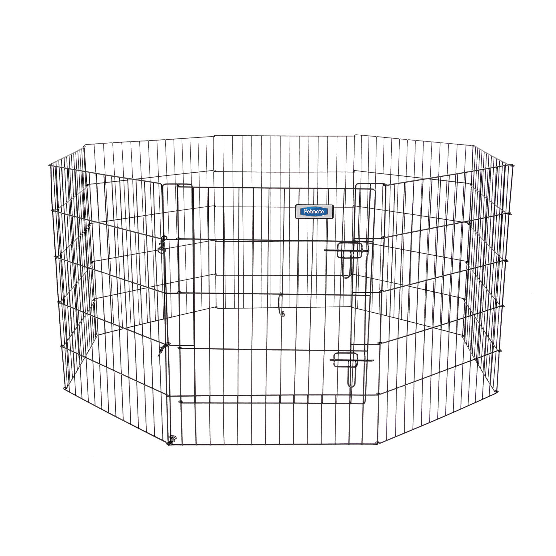 Petmate Looped Wire Exercise Dog Pen With Door， 30
