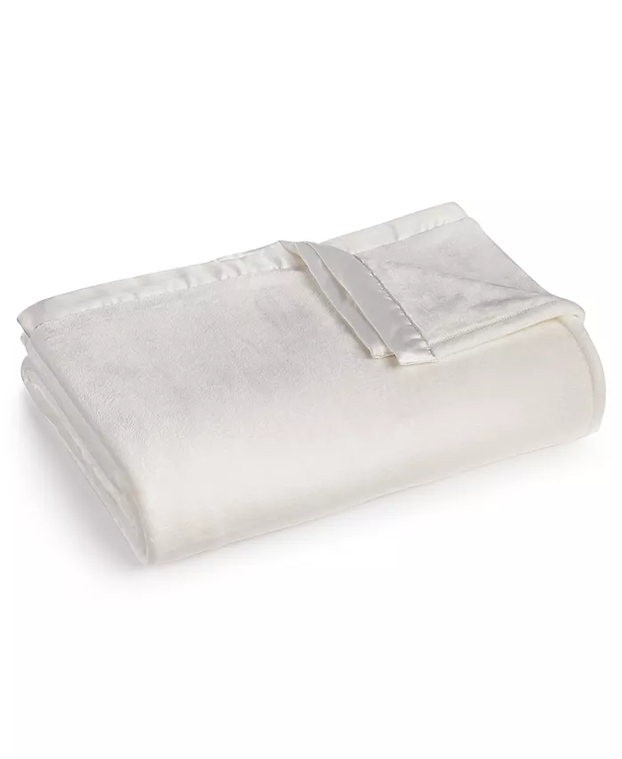 Berkshire Classic Velvety Plush Twin Blanket， Created For Macy's