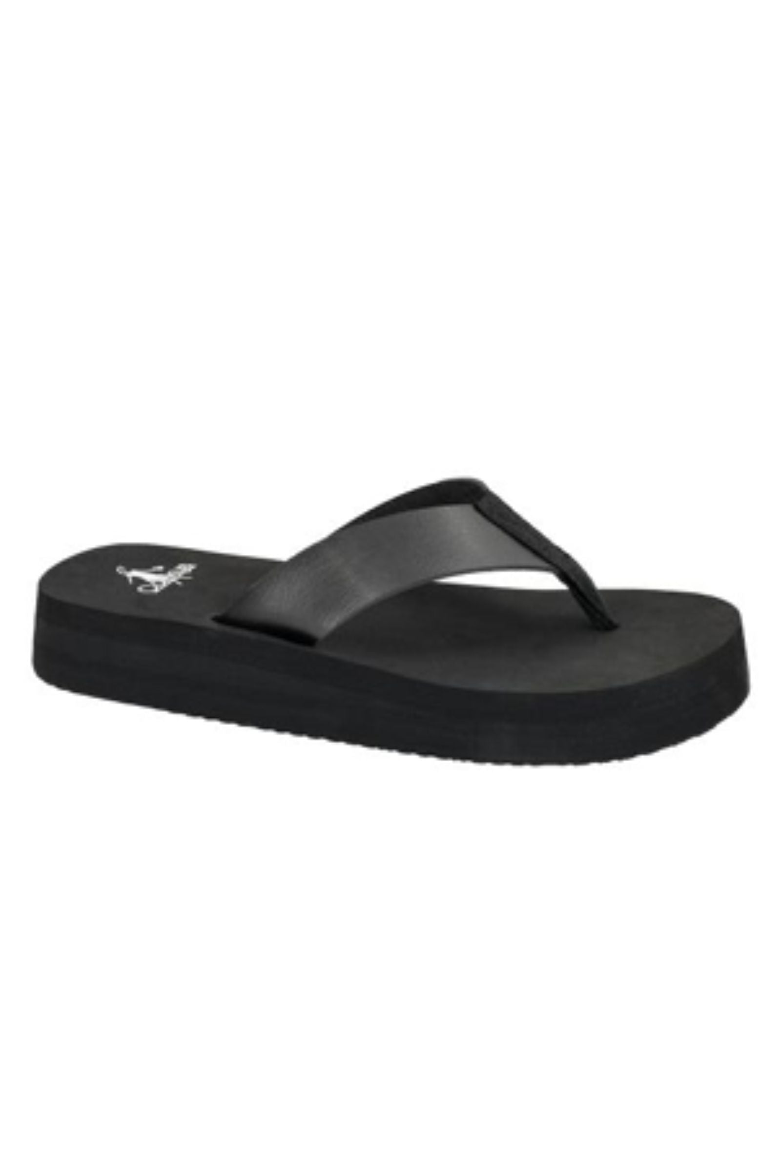 PRE-ORDER Corkys Black Lightweight Flip Flop shipping apx 4/30
