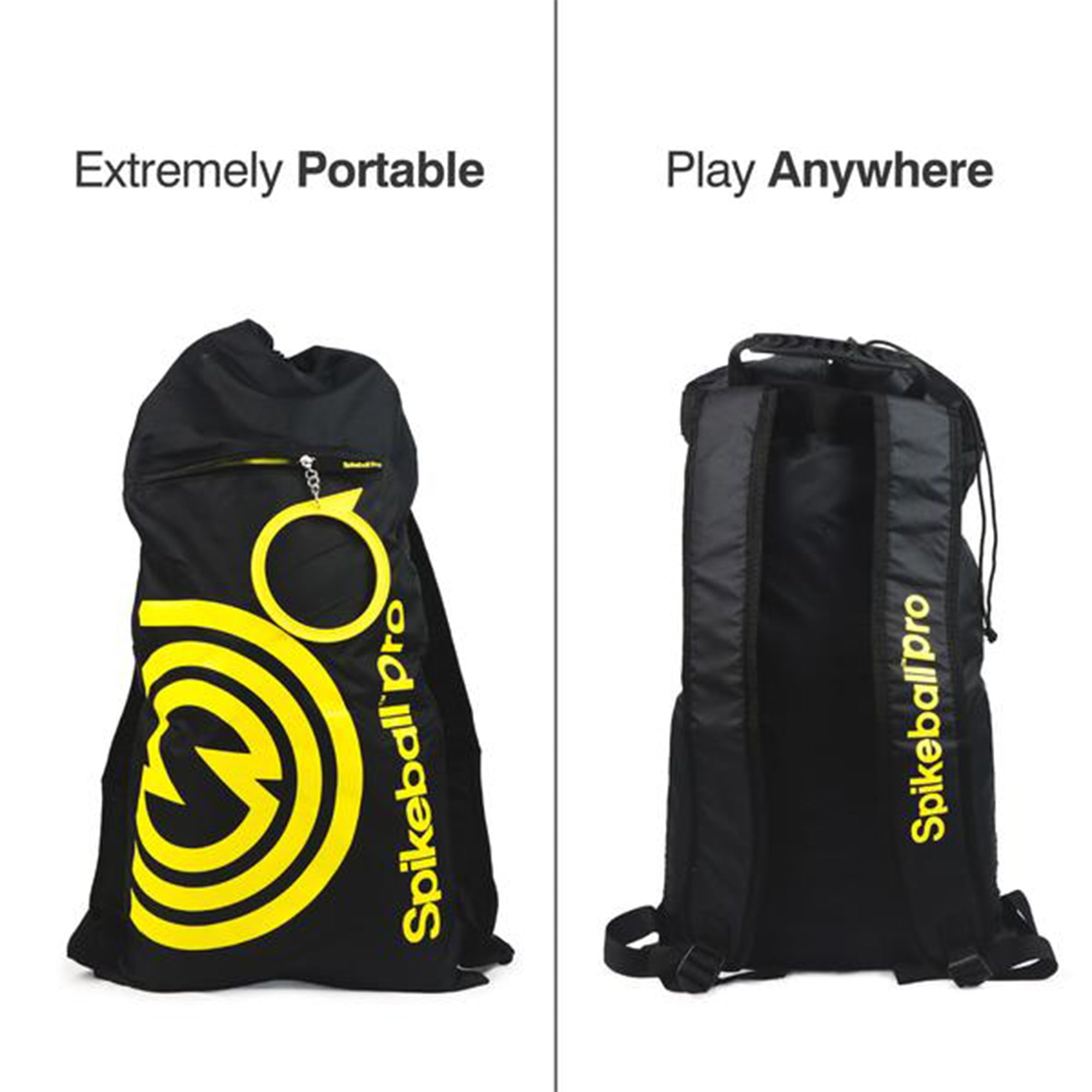 Spikeball Portable Tournament Pro Edition Kit w/ Playing Net and Balls