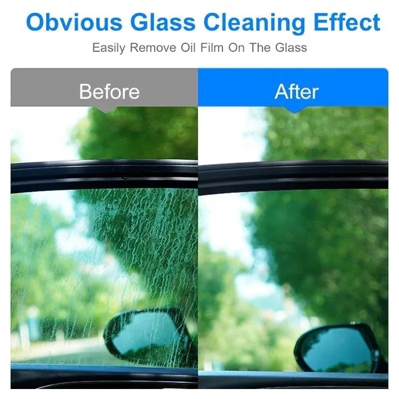🎊BIG SALE🎊 Car Glass Oil Film Cleaner ♻Safety and Long-term Pr