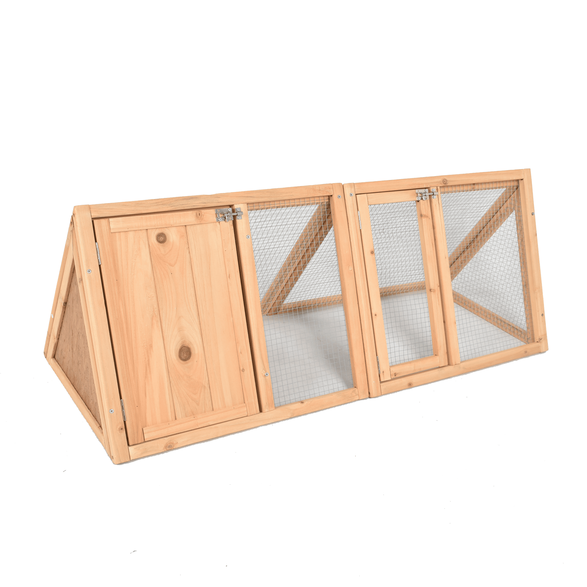 Small Chicken Coop Rabbit Hutch Wooden Bunny Cage Pet House Coop Small Animal Poultry 47
