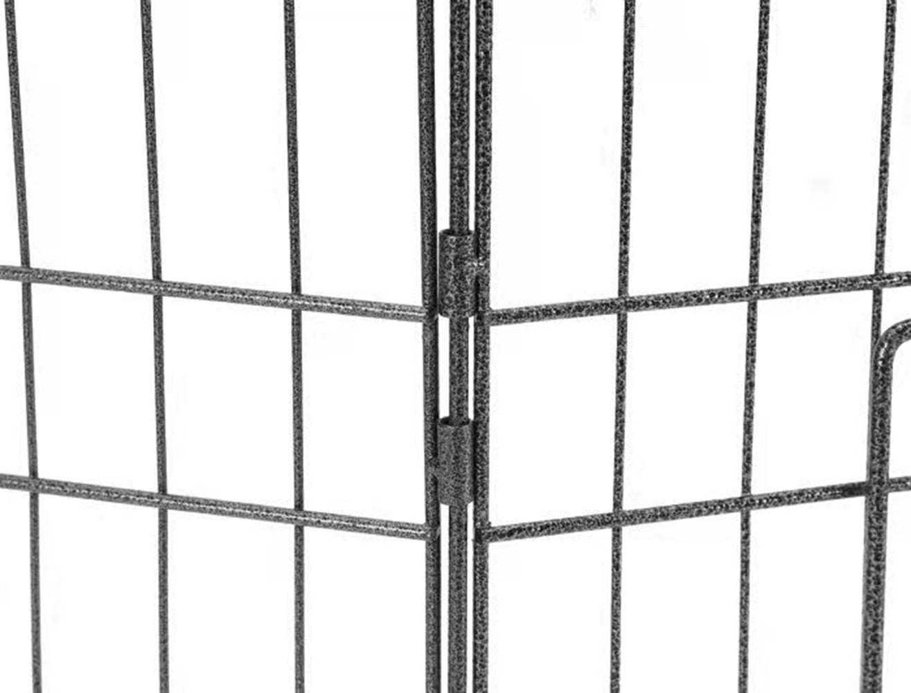 Dog Playpen 8 Panel Foldable Dog Pen Indoor/Outdoor Puppy Pen Pet Playpen for Small/Large Dogs Heavy Duty Metal Exercise Fence for Small Animals with Door for Garden Play Yard 24