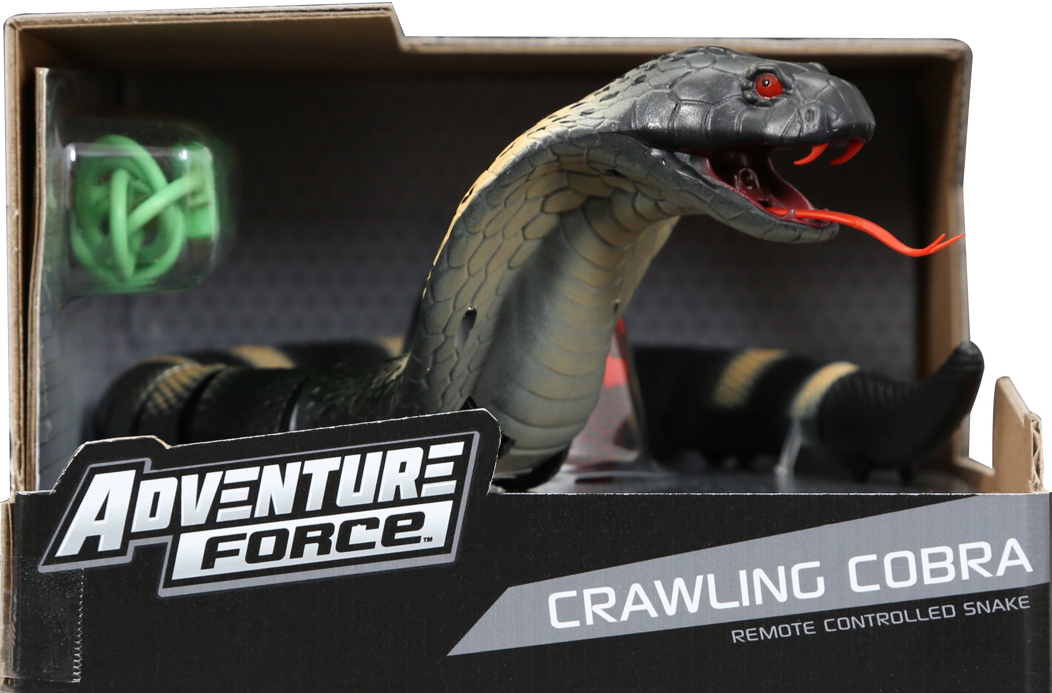Adventure Force Infra-Red (I/R) Crawling Cobra Battery Remote Control Snake， 112