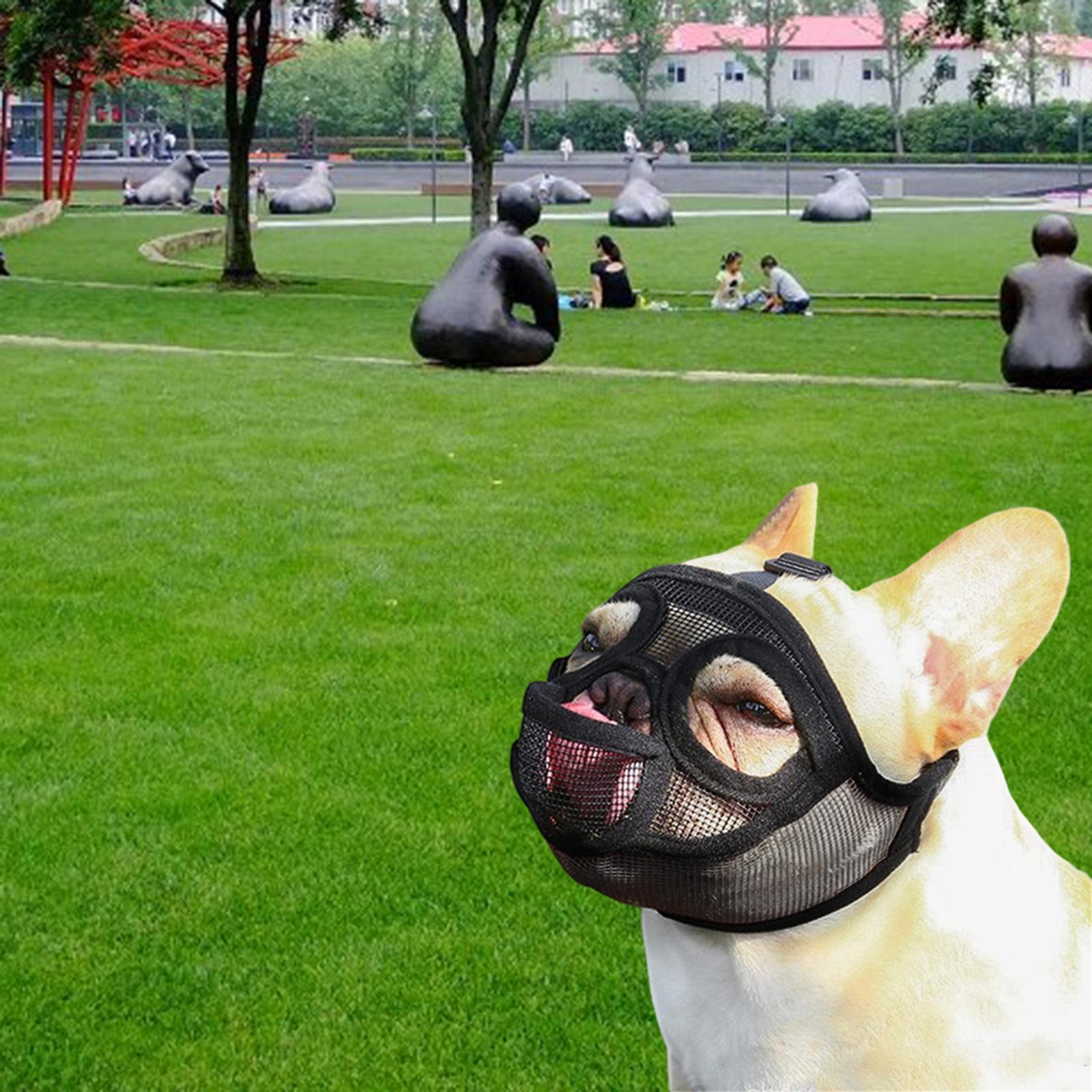 Adjustable Short Snout Grooming Tools Puppy Breathable for Anti Biting Chewing Pet Supplies