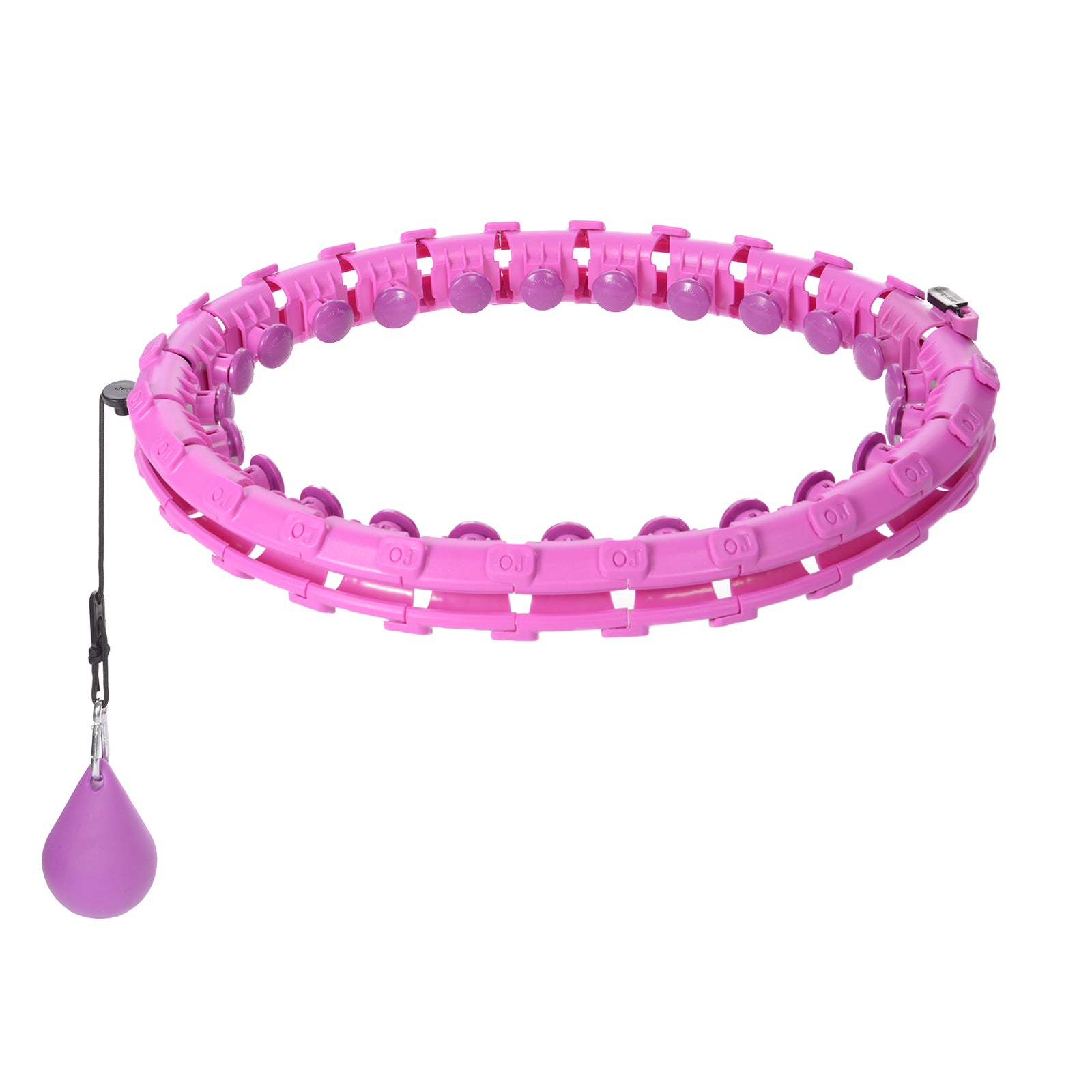 JBEELATE Adjustable Smart Slim Exercise Hoop ，Fitness Weight Loss Smart Sport Hoop