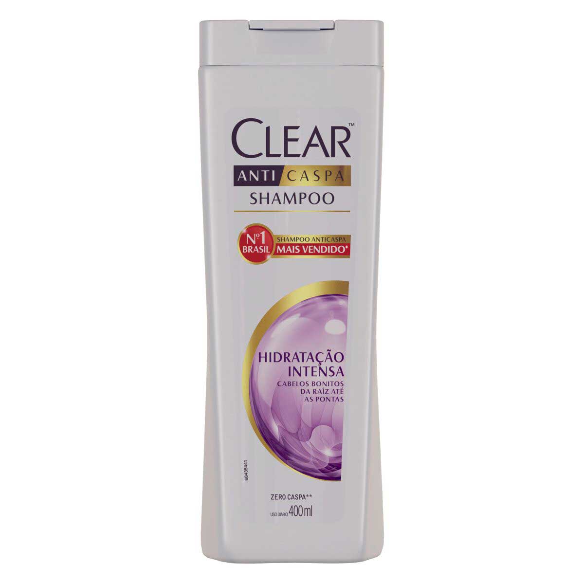 Shampoo Anticaspa Clear Women Hidratacao Intensa 400ml