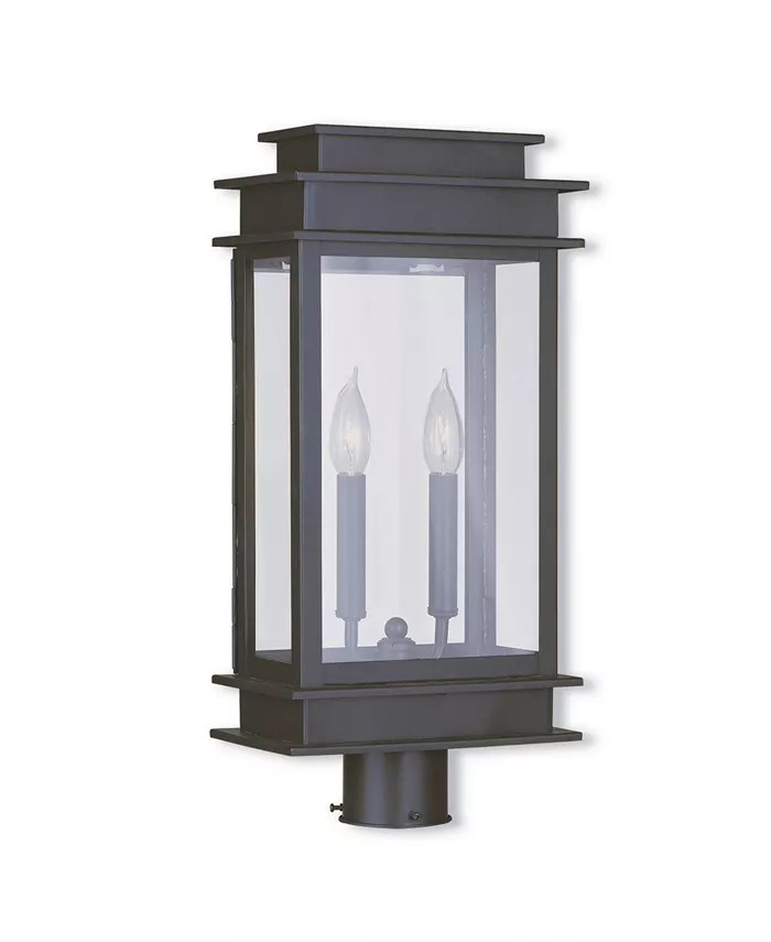 Livex Princeton 2-Light Large Outdoor Post Lantern