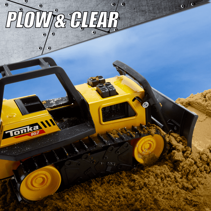 Tonka - Steel Classics - Bulldozer - Built Tonka tough with Real Steel!