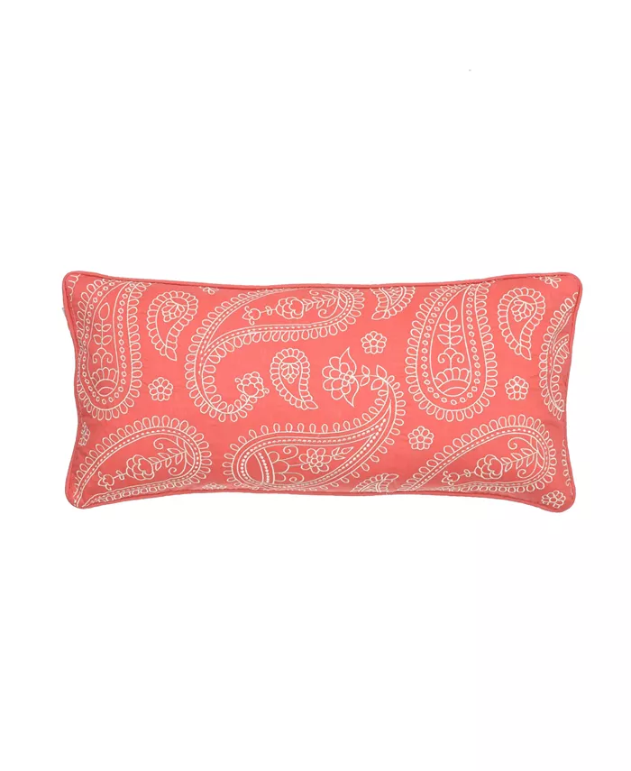Levtex Ashbury Spring Coral Decorative Pillow， 12