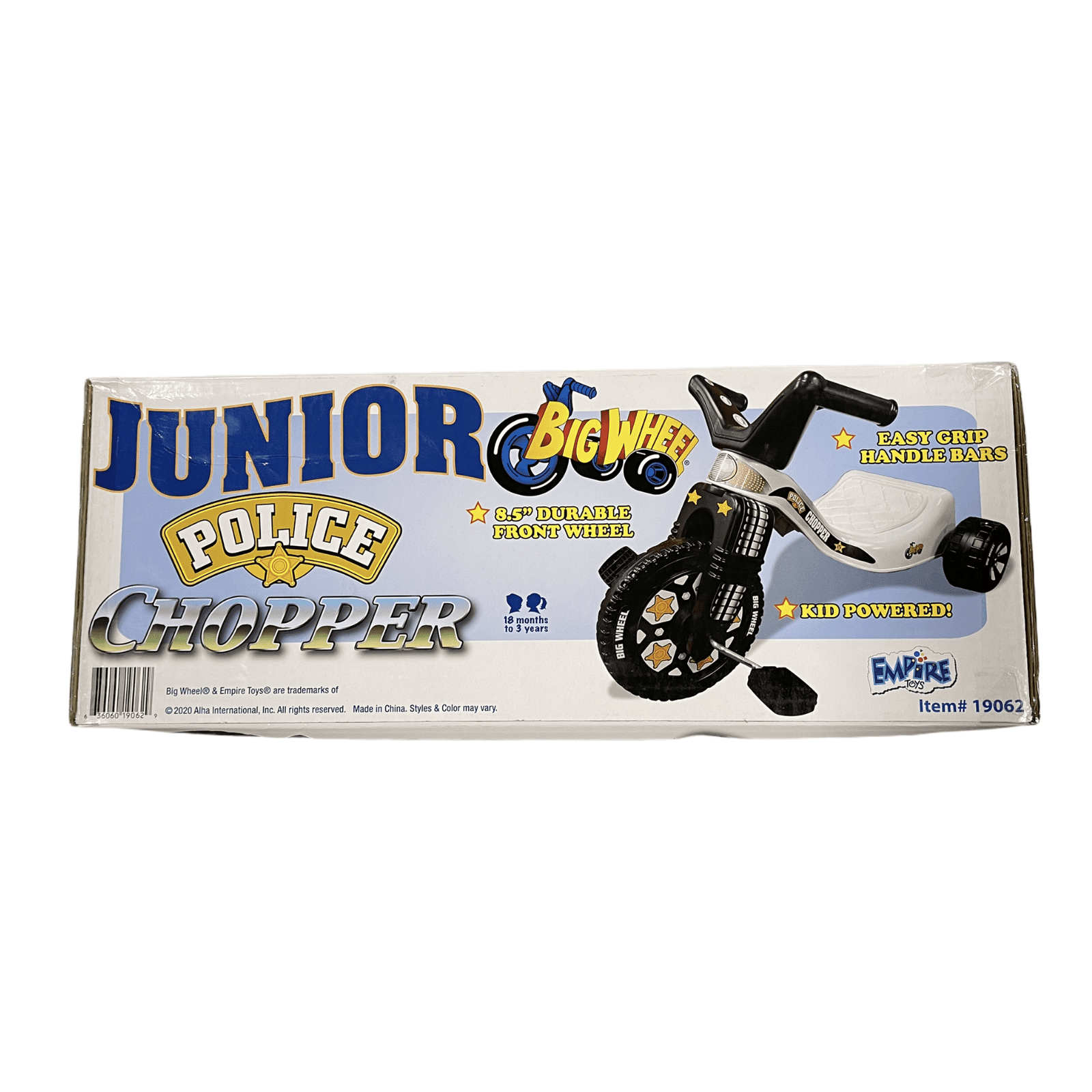 Jr 9 Inch  Police Chopper Big Wheel