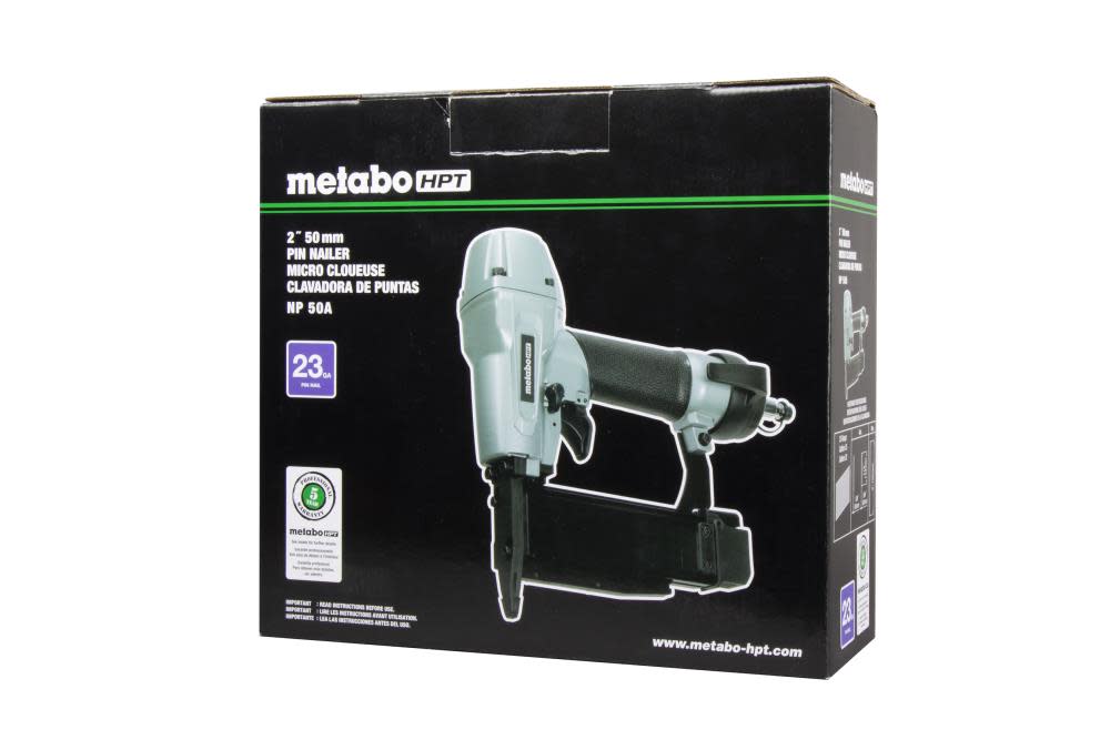 Metabo HPT 23 Gauge 2 PRO Pin Nailer