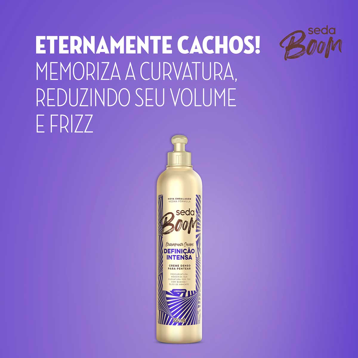 Creme de Pentear Seda Boom Definicao Intensa 350ml